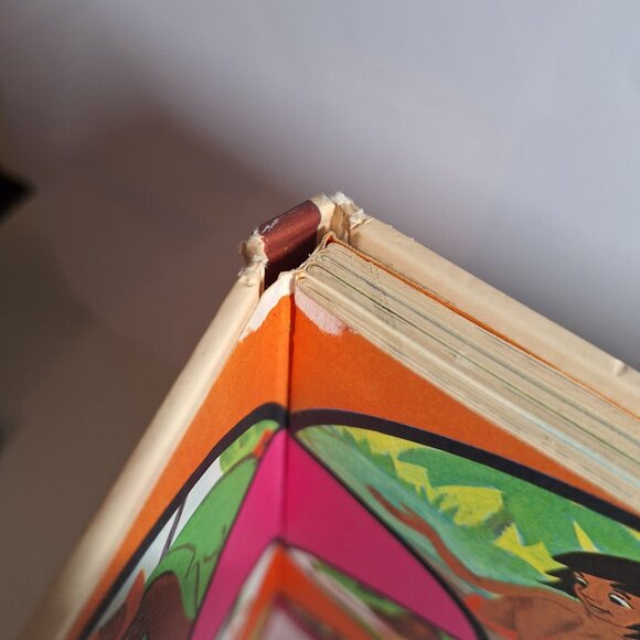 The Walt Disney Song Large Book Vintage 1971 Piano Vocal Golden Bright Colors - Picture 10 of 10